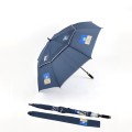 Regular straight umbrella with two layers